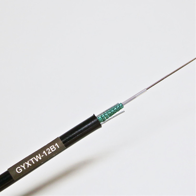 GYXTW Cable blindado central de tubo solto 2-24 núcleo de cabo de fibra de vidro para exterior de modo único