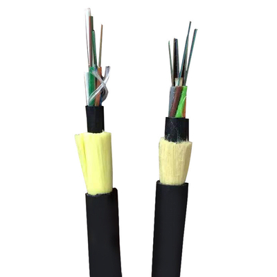 Cable de fibra óptica exterior ADSS cabo 24 núcleo 48 núcleo 96 núcleo ADSS Fibra óptica cabo