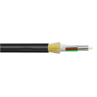 Cable de fibra óptica autossustentável de cabos de fibra óptica de tipo dieléctrico único ADSS 24 Core Cable de fibra óptica autossustentável de tipo dieléctrico de cabos de fibra óptica de tipo dieléctrico