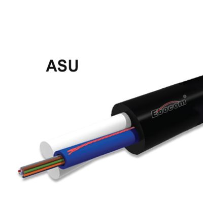 ASU Tubo de resistência de FRP autoportante 7.0/8.0 cabo de queda de HDPE