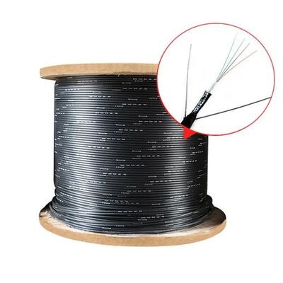 GYXTW 8 núcleo G652D cabo de fibra óptica exterior com tubo central solto